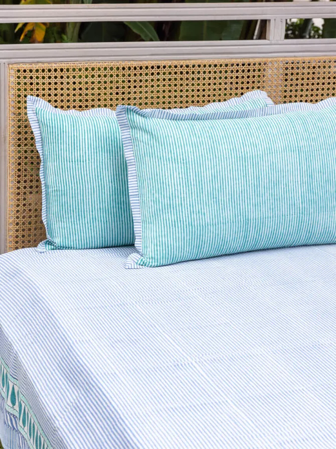 Aakar Block Printed Cotton Bedsheet
