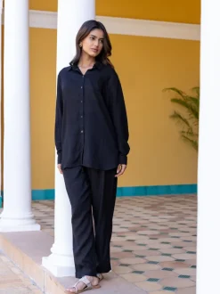 Aarya Black Co-ord Set of 2
