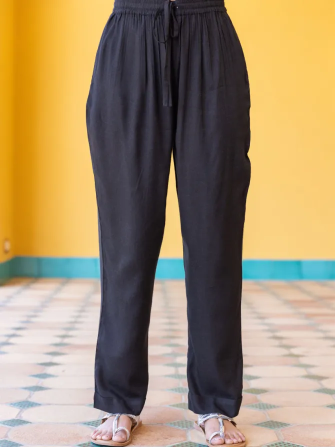 Aarya Black Co-ord Set of 2
