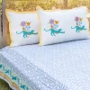 Ajooba Block Printed Cotton Bedsheet
