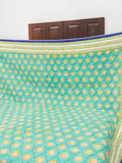Amaltas Block Printed Cotton Quilt