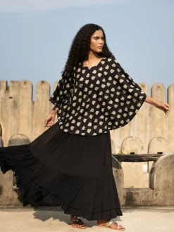 Amara Modal Poncho Top