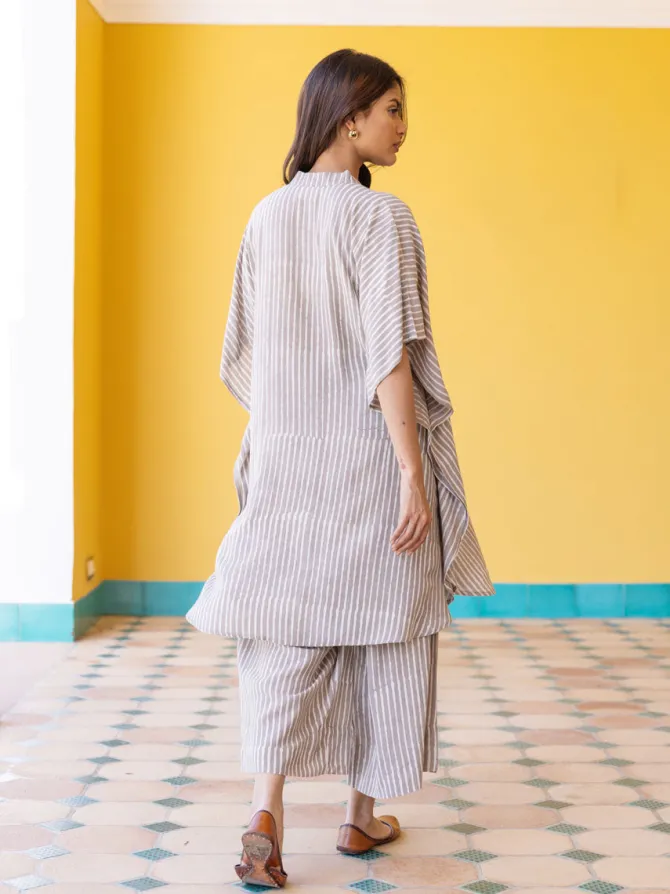 Ambika Grey Modal Shirt Dress