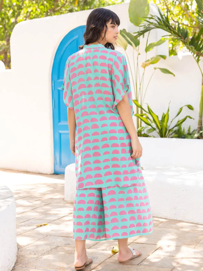 Annie Modal Kaftan Shirt Dress
