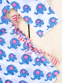 Appu Organic Cotton Block Printed Angrakha Set
