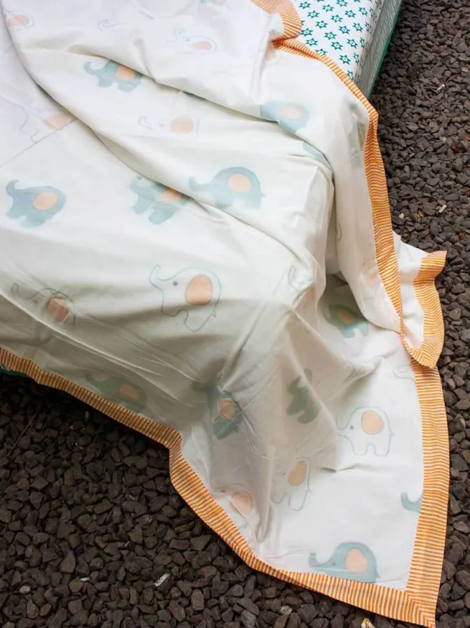 Appu Organic Cotton Dohar for Infants