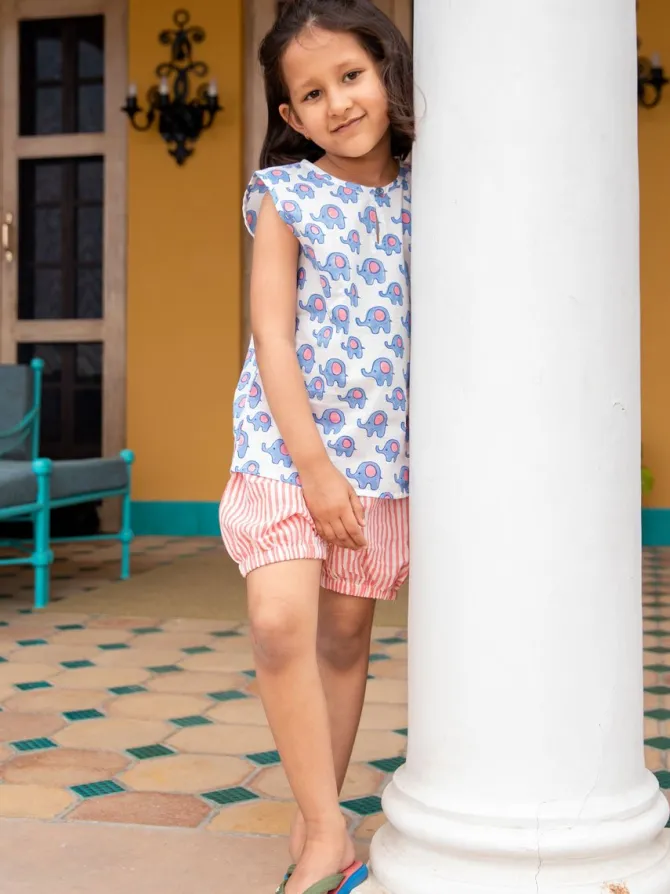 Appu Organic Cotton Top & Shorts Set