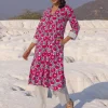 Blossom Printed Cotton Kurta
