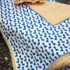 Blue Giraffe Organic Cotton Quilt for Infants