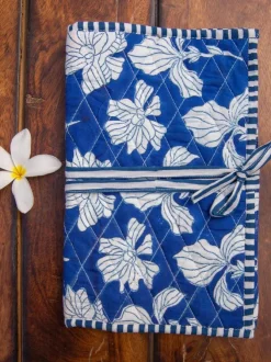 Blue Peony Foldable Jewellery Pouch