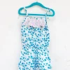 Blue Star Organic Cotton Block Printed Jumpsuit with Pompoms