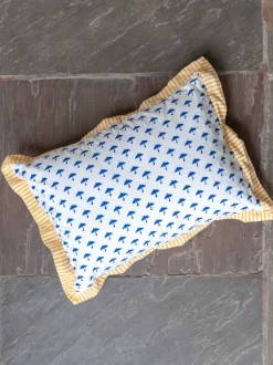 Blue Umbrella Organic Cotton Infant Pillow Cover
