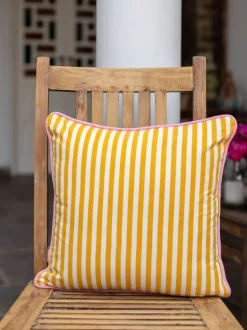 Bohemian Pineapple Cotton Cushion Cover - 16 Inch