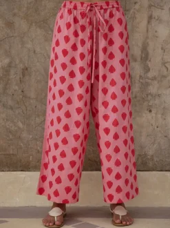 Boundless Heart Cotton Palazzo Pants