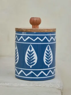 Brisa Wooden Jar