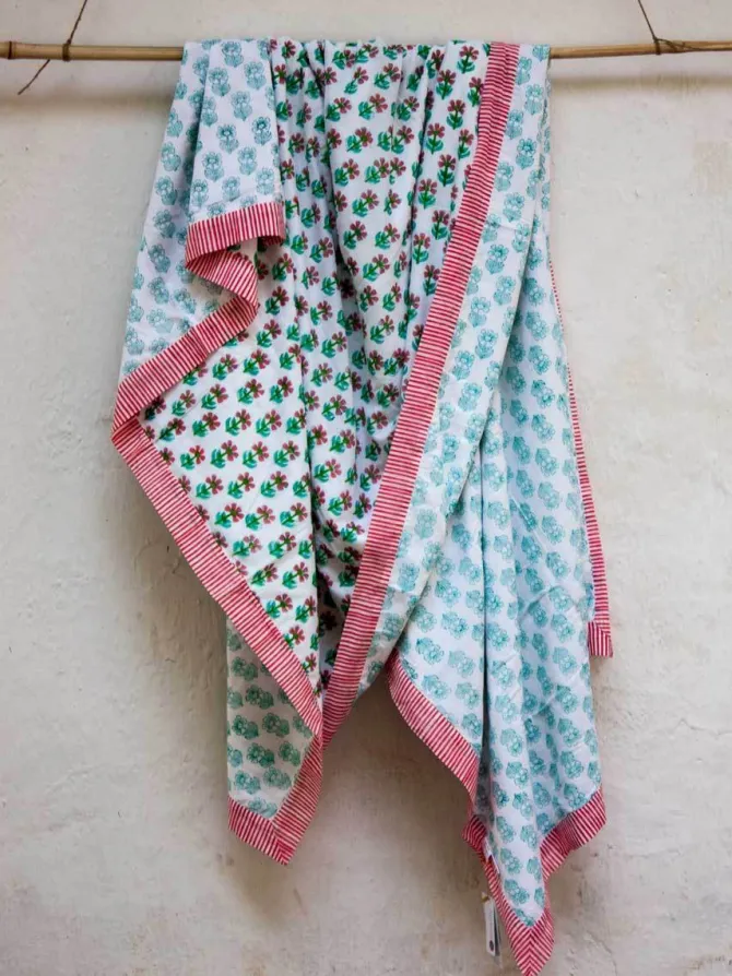 Butterfly Organic Cotton Dohar for Infants