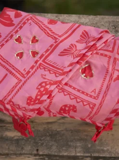 Casino Hand Sequined Modal Scarf