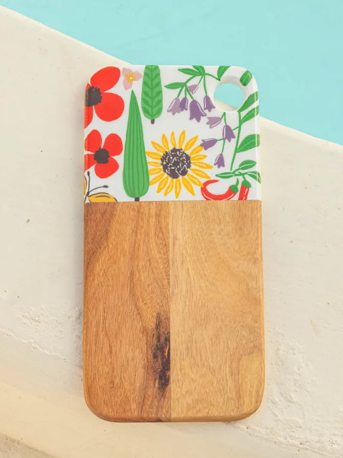 Clover Wooden Platter/Chopping Board