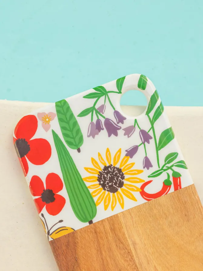 Clover Wooden Platter/Chopping Board