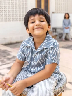 Cookie Organic Cotton Shirt for Boys