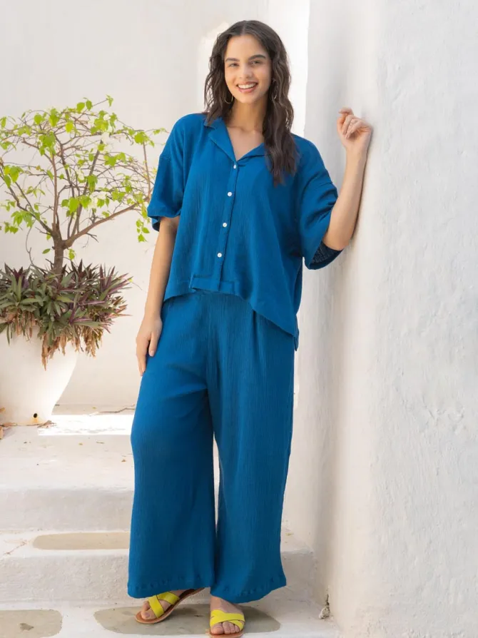 Diana Blue Co-ord Set of 2