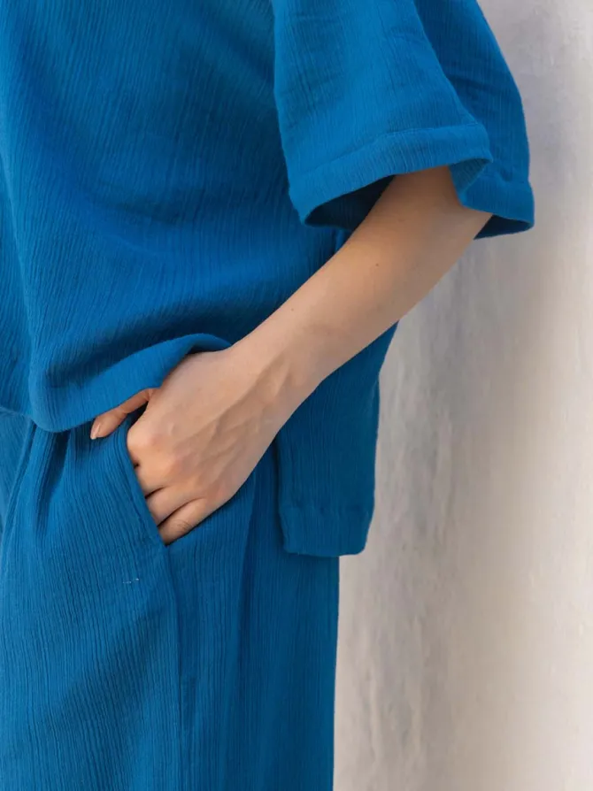 Diana Blue Co-ord Set of 2