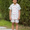Diego Organic Cotton Block Printed Co-ord Set
