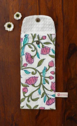 Dilbar Pine Cotton Toothbrush/ Straw Holder