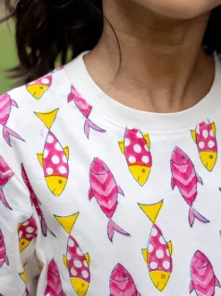 Dory Organic Cotton Block Printed T-shirt