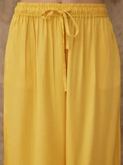 Dream Yellow Modal Palazzo Pants