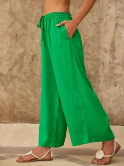 Forest Green Palazzo Pants