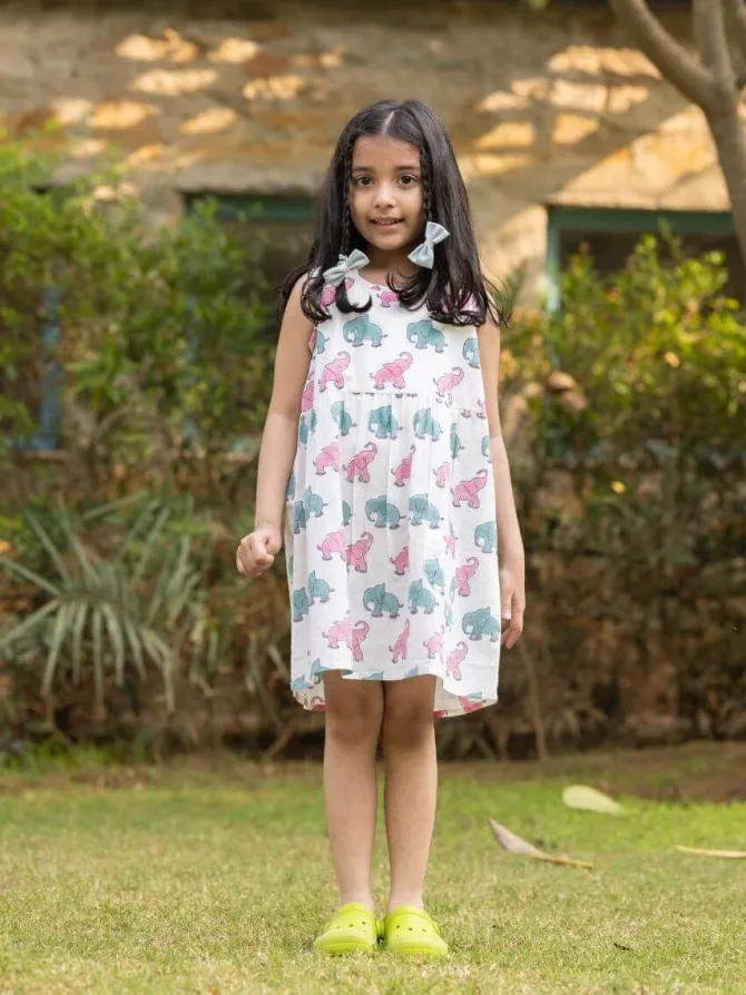 Gibbon Organic Cotton Sleeveless Dress