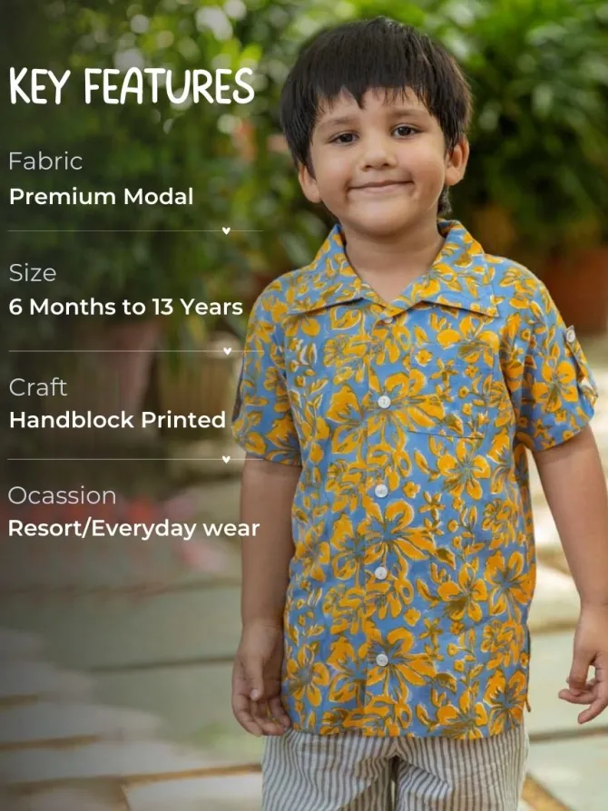 Giggles Modal Shirt for Boys