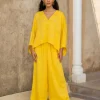 Golden Hour Poncho & Palazzo Set