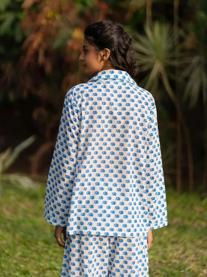 Haathi Raja Soft Cotton Pyjama Set