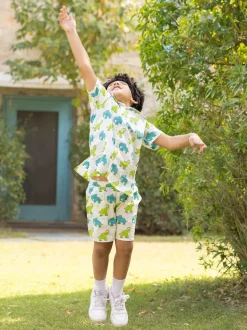 Hathi Organic Cotton Shirt & Shorts Set