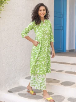 Himari Cotton Long Kurta