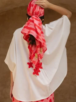 Holiday Hand Sequined Modal Scarf