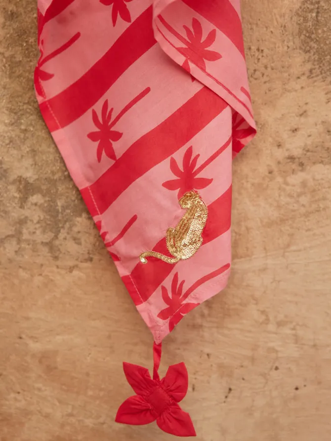 Holiday Hand Sequined Modal Scarf