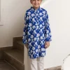 Hriday Blue Long Kurta