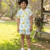 Ikki Organic Cotton Shirt & Shorts Set