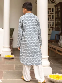 Jay Organic Cotton Block Printed Long Kurta