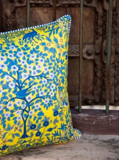 Kalpataru Cotton Cushion Cover - 16 Inch
