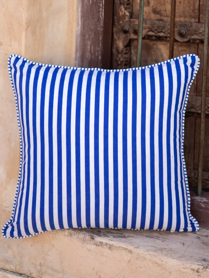 Kalpataru Cotton Cushion Cover - 16 Inch