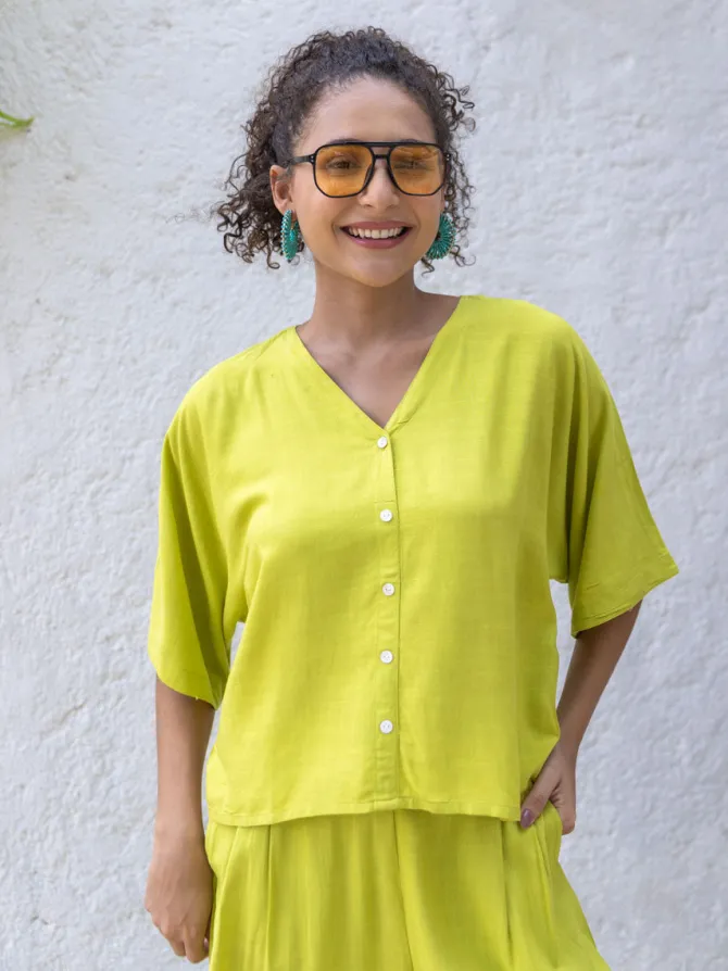 Kaze Slub Short Top