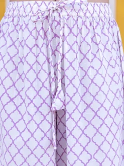 Ketki Block Printed Cotton Palazzo Pants