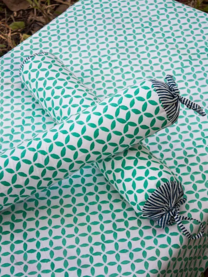 Kite Organic Cotton Infant Bolster Cover - Set of 2