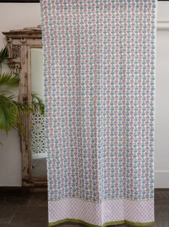 Kusum Hand Block Printed Cotton Curtain