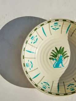 Leopard Lily Ceramic Bowl