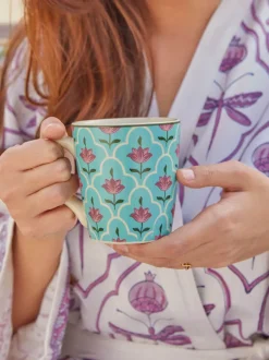 Lotus Fields Ceramic Mug